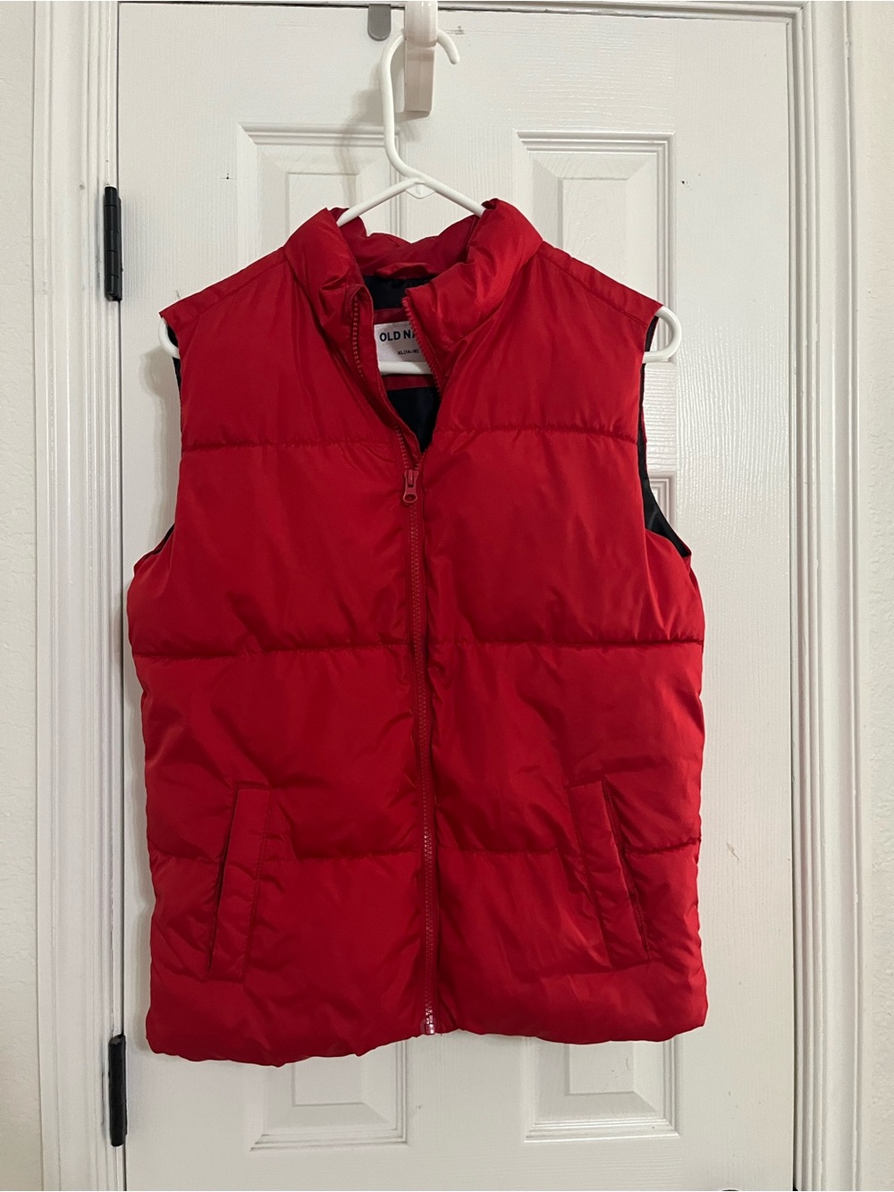 Old Navy Red Puffer Vest